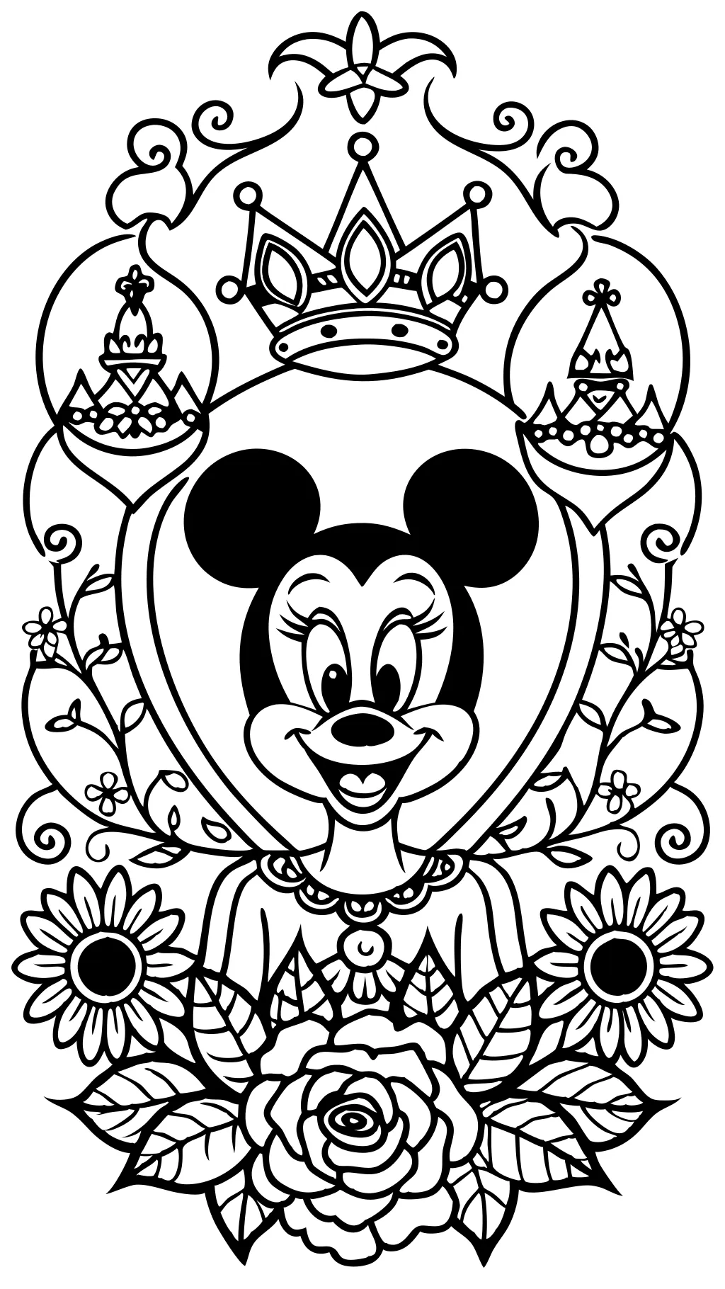 disney coloring pages for adults